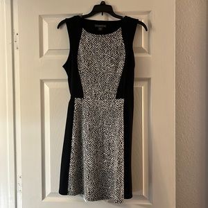 Black and White Dress